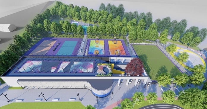despre Baza Sportivă La Terenuri: „Firma va finaliza lucrările în termen
