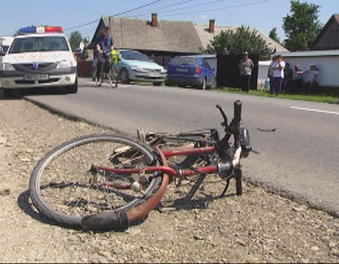 Biciclist accidentat mortal la Cluj