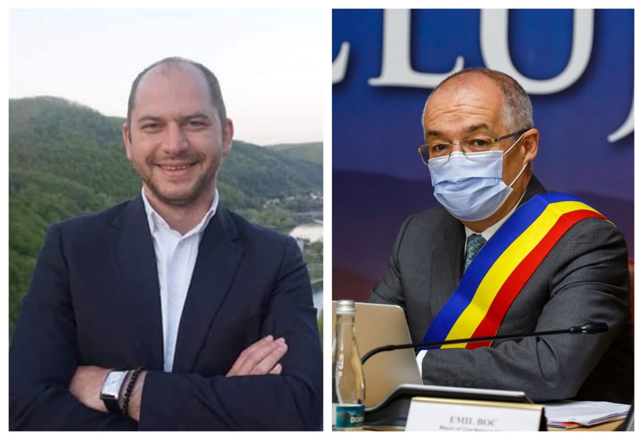 „școlit” de Boc în drept constituțional. Contre și între viceprimar și Ciubăncan