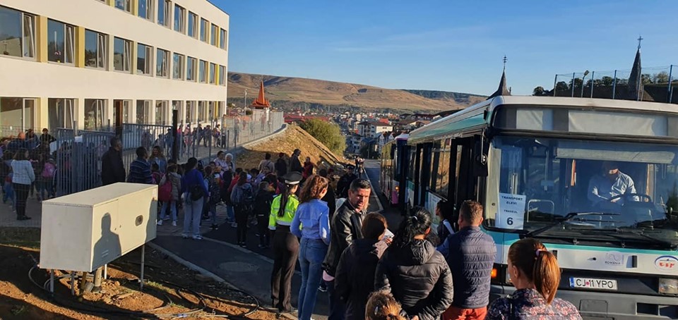 Autobuzele speciale pentru transportul elevilor din Florești