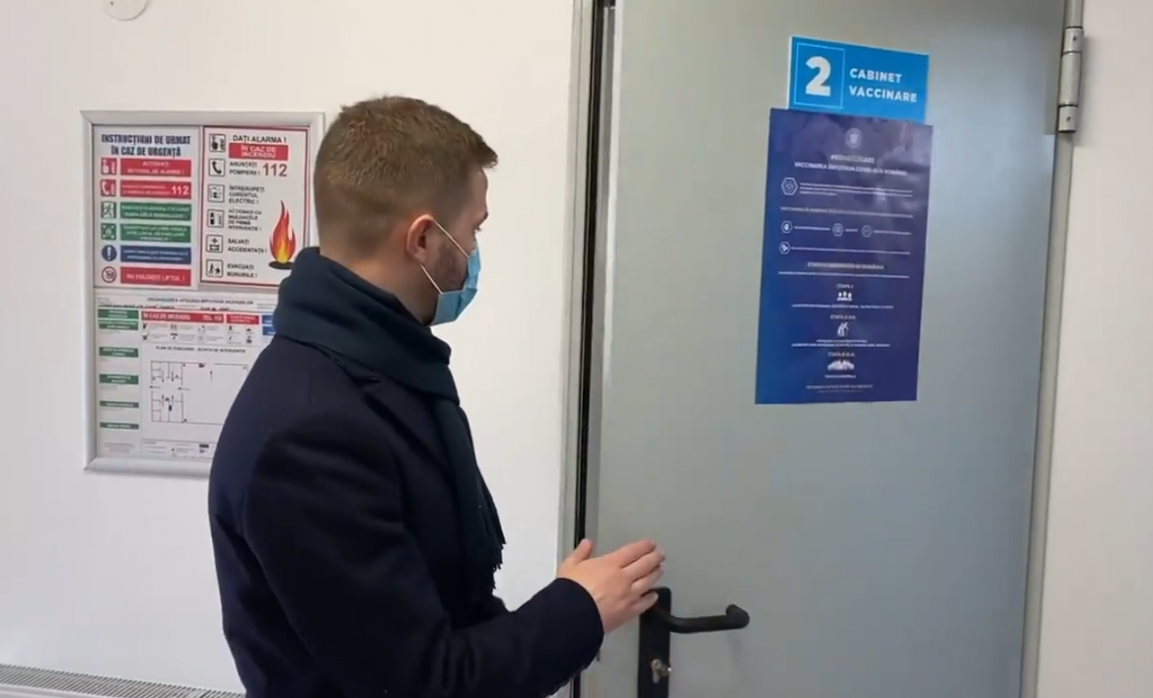 Tur VIDEO al Centrului de vaccinare împotriva COVID-19 din Florești