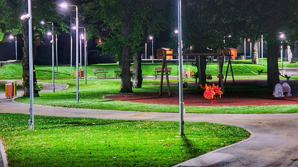 FOTO Cel mai nou parc din Florești
