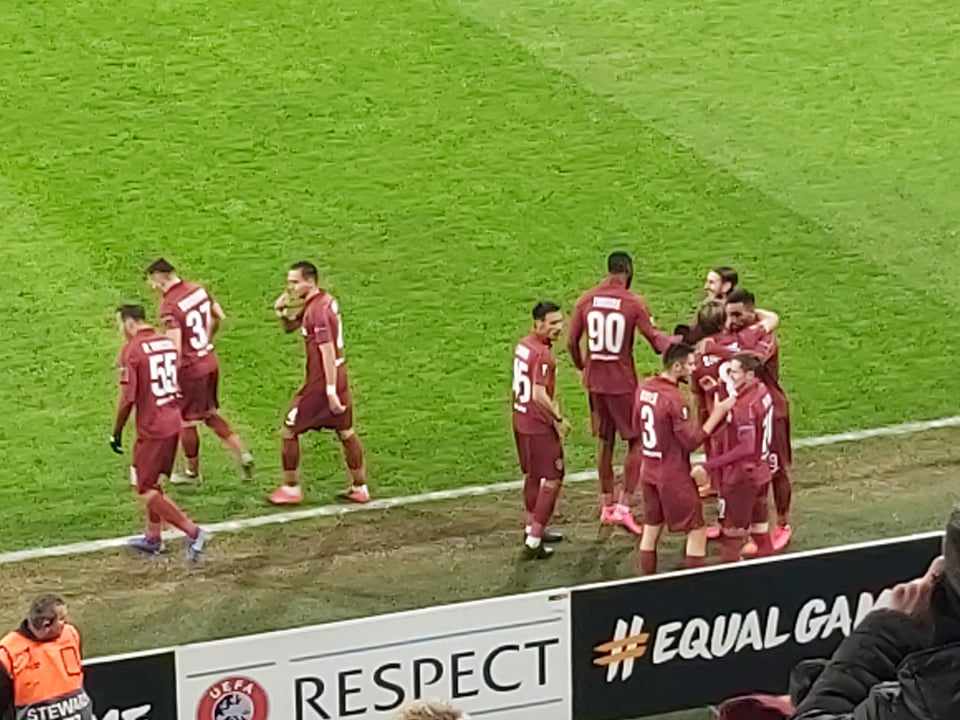 O remiză amară! CFR Cluj 1-1 Sevilla