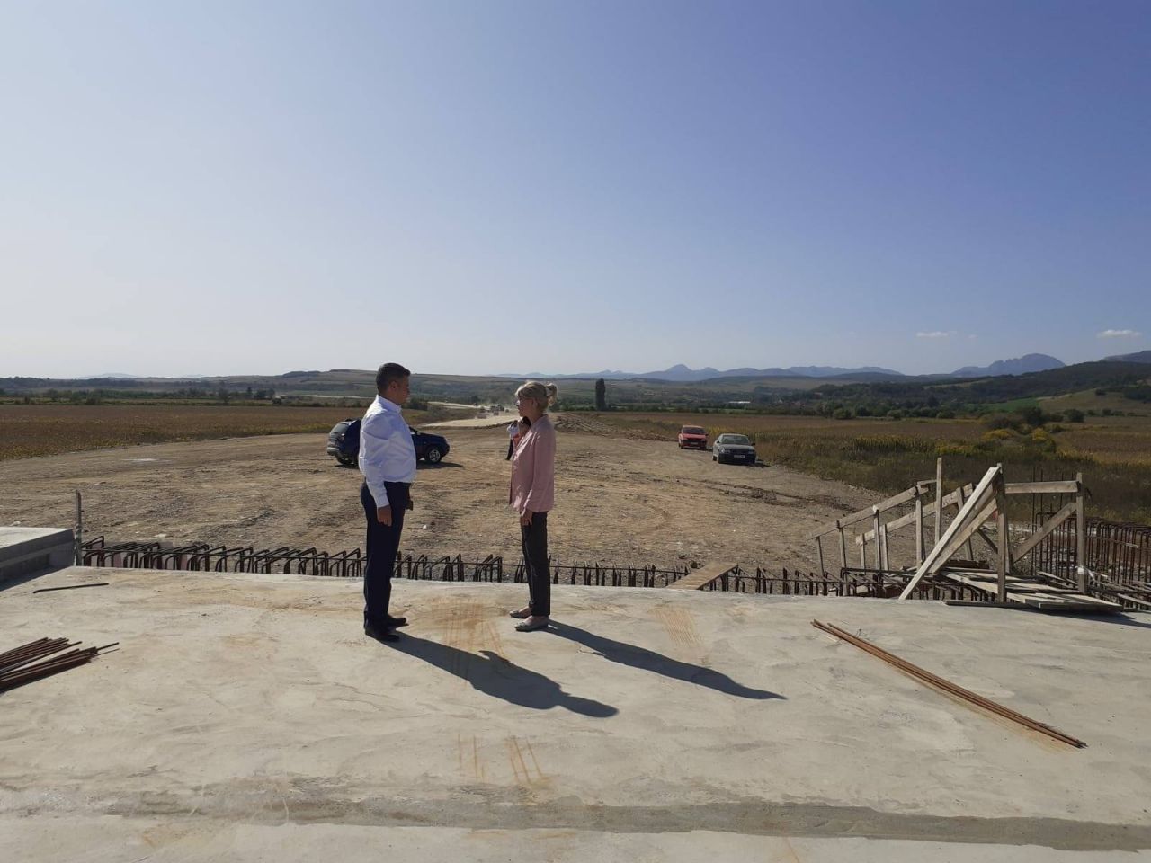 Vizită INOPINATĂ pe lotul 2 al Autostrăzii Sebeș -Turda. Director CNAIR: „Organizare deficitară