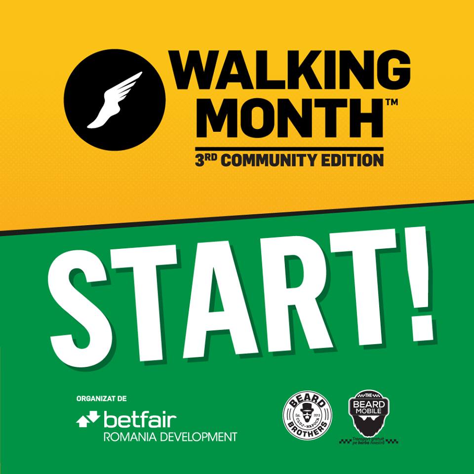 A început Walking Month 2017