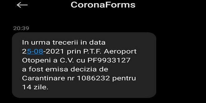 deși nu a ieșit din țară