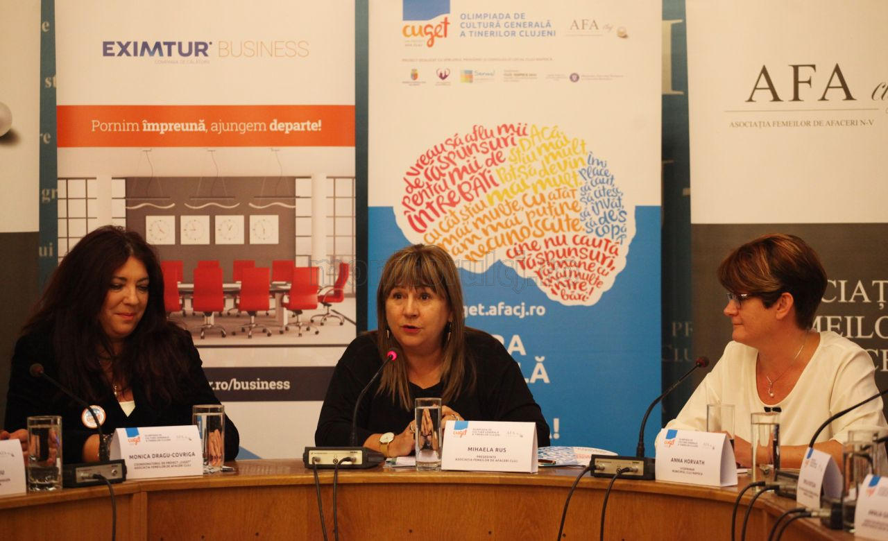 Imagine din conferinta de presa de lansare CuGeT 2016. Foto Saul Pop