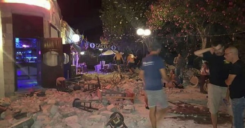 CUTREMUR în Marea Egee: Bodrum din Turcia şi insula Kos din Grecia, afectate. Bilanţul victimelor: 2 morţi şi 200 de răniţi – FOTO