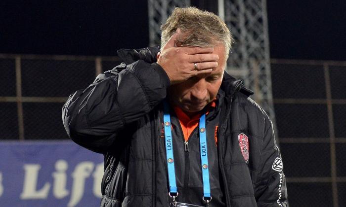 CFR Cluj a pierdut fotoliul de lider în Liga 1. Petrescu a refuzat să vină la interviuri