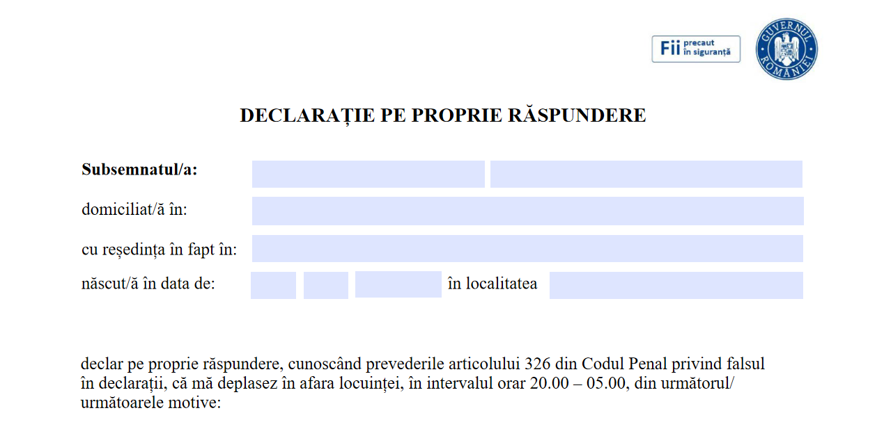 obligatorii pentru circulația după orele 18:00 și 20:00