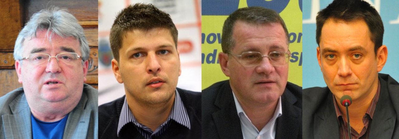 De la stânga la dreapta: Florin Stamatian