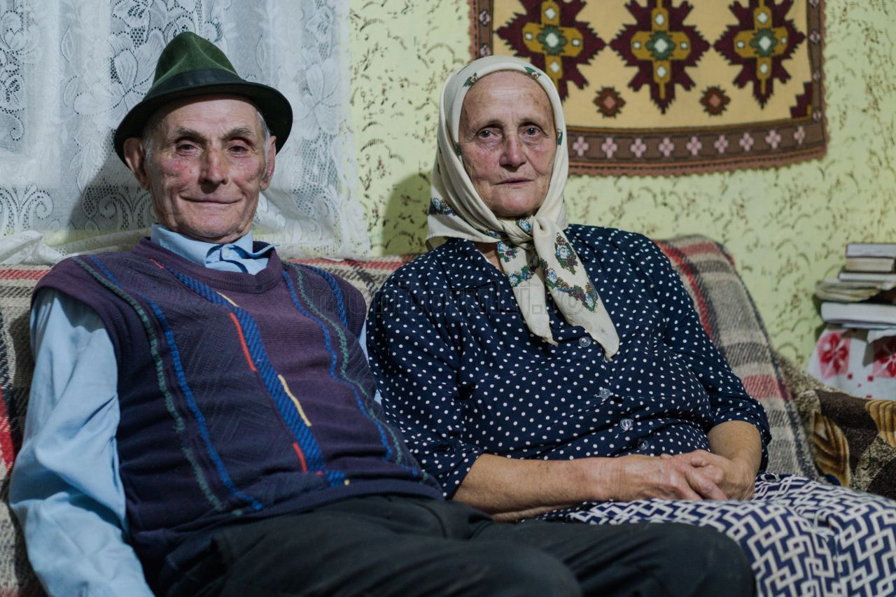 Catrina Cilian împreună cu soțul ei