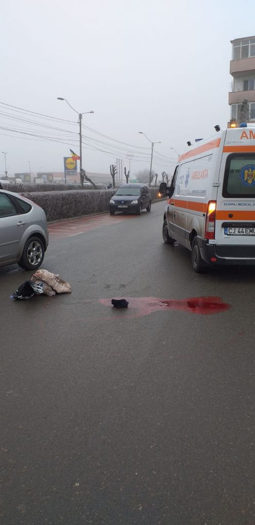 Accident MORTAL în Turda! O bătrănă