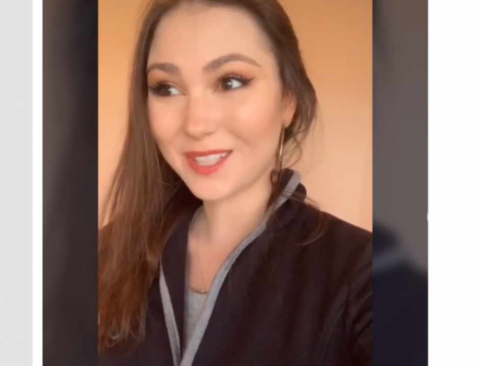 vedetă pe TikTok