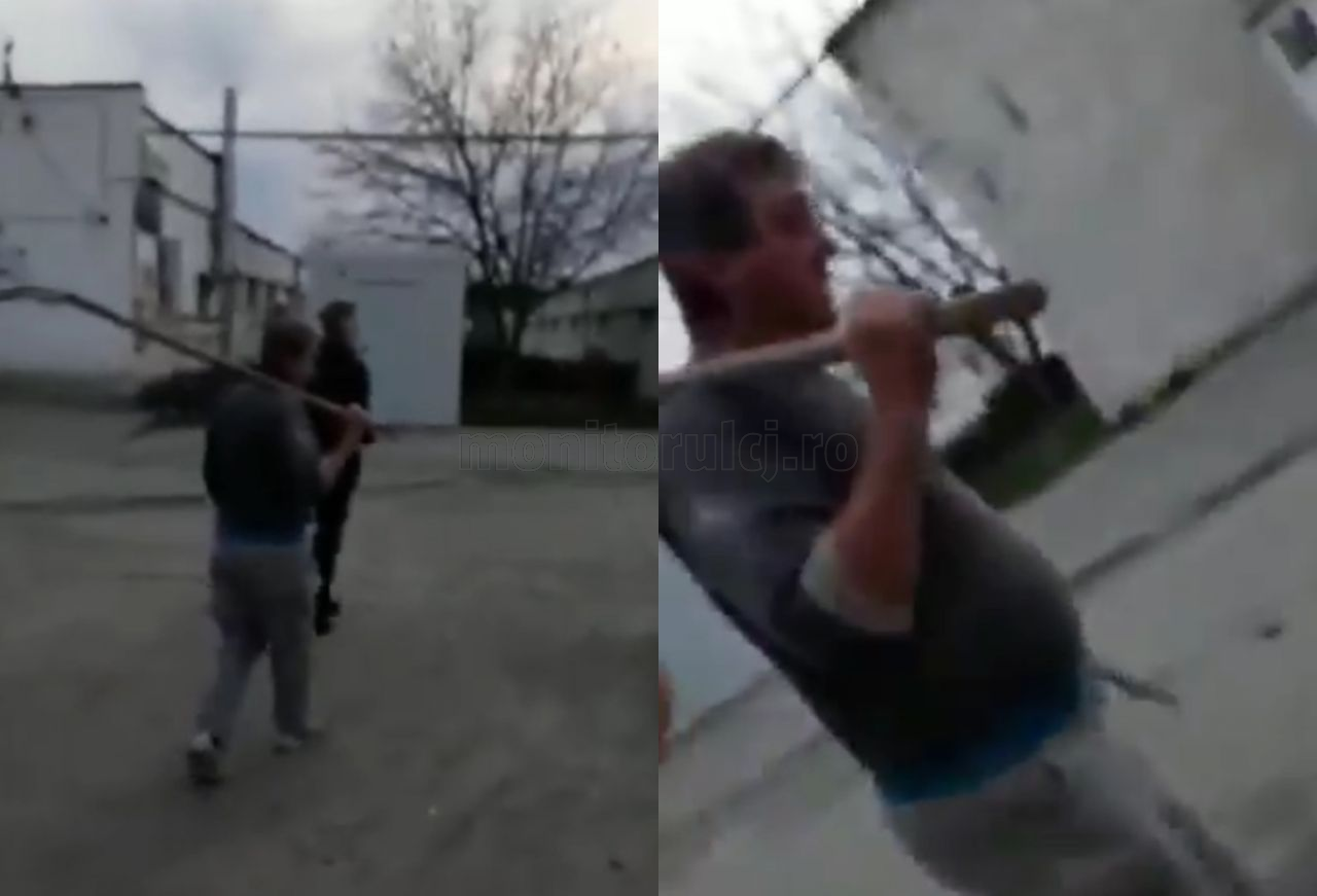 amenințați cu FURCA de un floreștean: „IEȘI de pe ograda mea!”