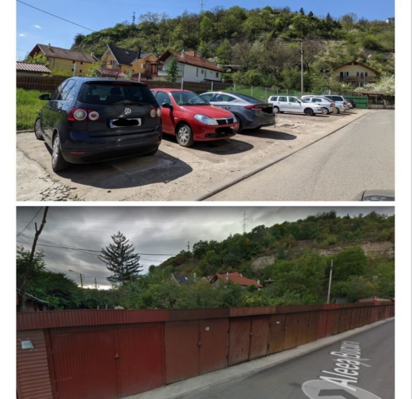 FOTO. De nerecunoscut! Înainte și după demolarea garajelor în Grigorescu. „N-a rămas niciun borcan cu murături.”