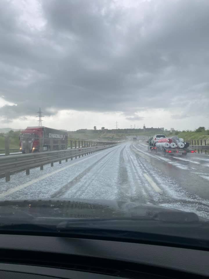 între Turda și Gilău. Circulație îngreunată
