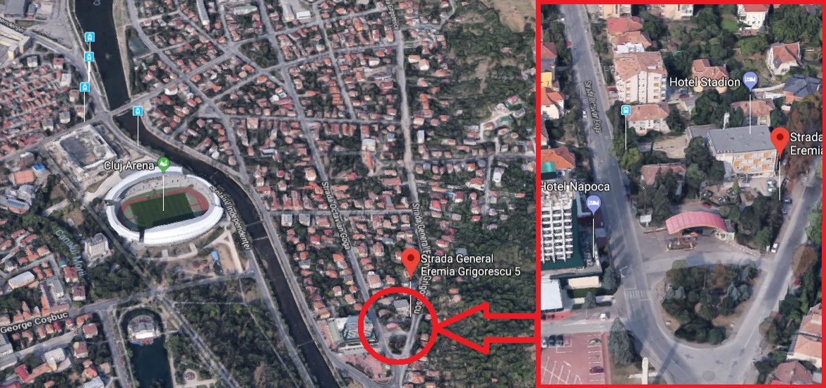 Un hotel din zona verde a Clujului, evaluat la preț de apartament