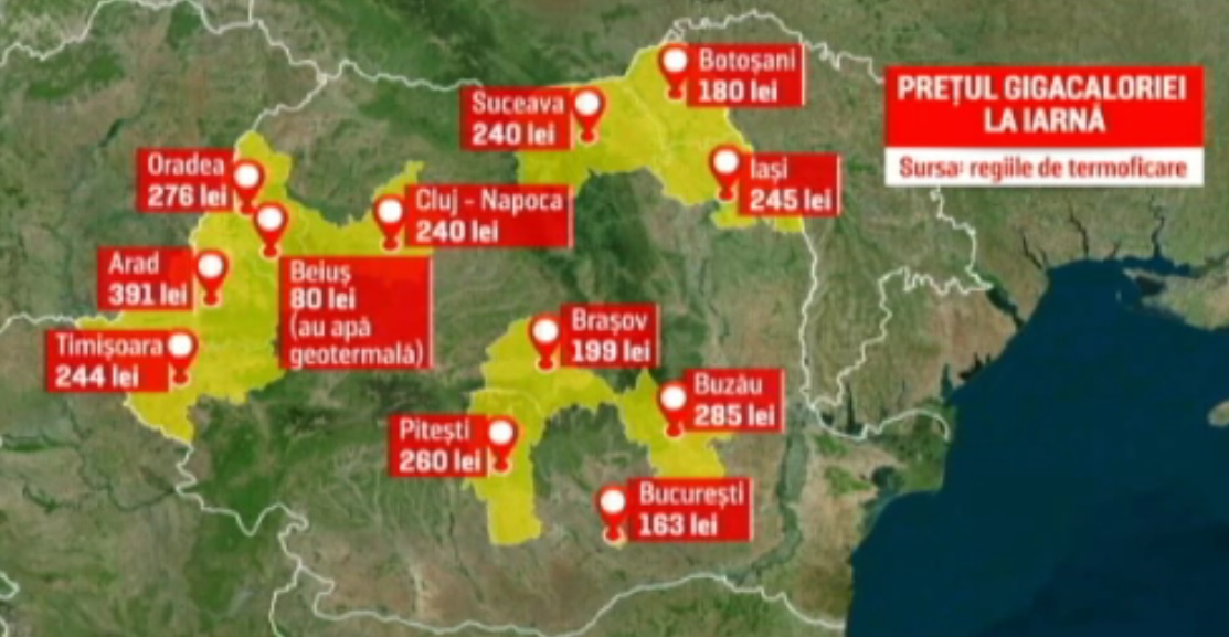Localnicii racordați la rețeaua de termoficare așteaptă cu groază iarna. Ce facturi îi așteaptă pe clujeni?