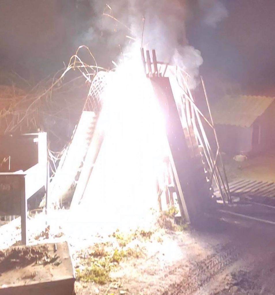 Cluj-Napoca! A luat foc branșamentul pentru alimentarea cu energie electrică. VIDEO