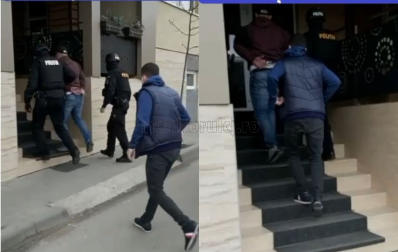 prins de polițiștii din Cluj