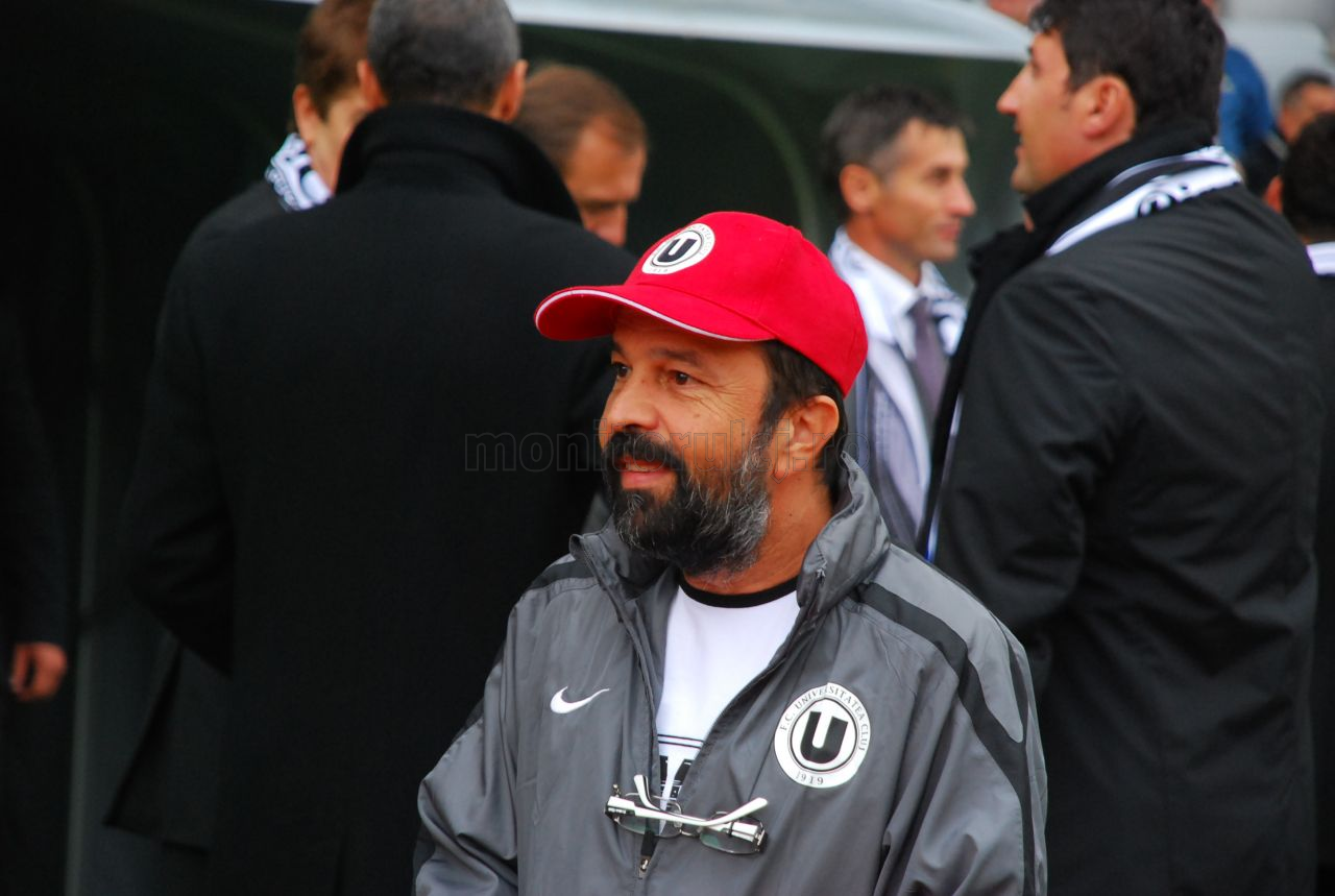 Ioan Gyuri Pascu la inaugurarea Cluj Arena