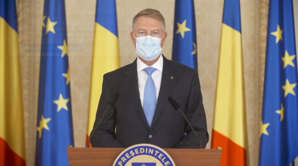 Klaus Iohannis: „Am avut prezență bună la vot pentru că suntem în criză sanitară/ PNL are scor istoric
