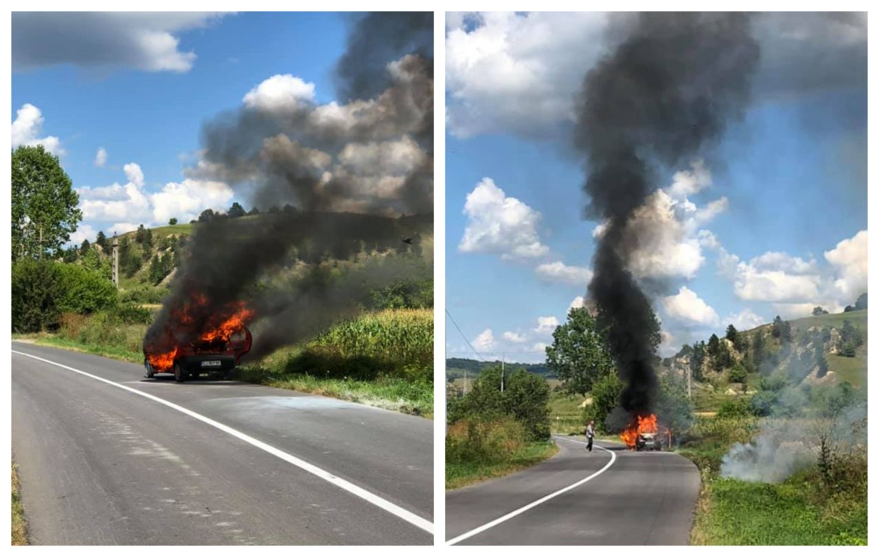 Karma! Un bărbat a dat foc vegetației