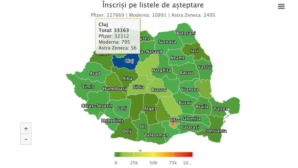 locul 1 la interesul în vaccinare