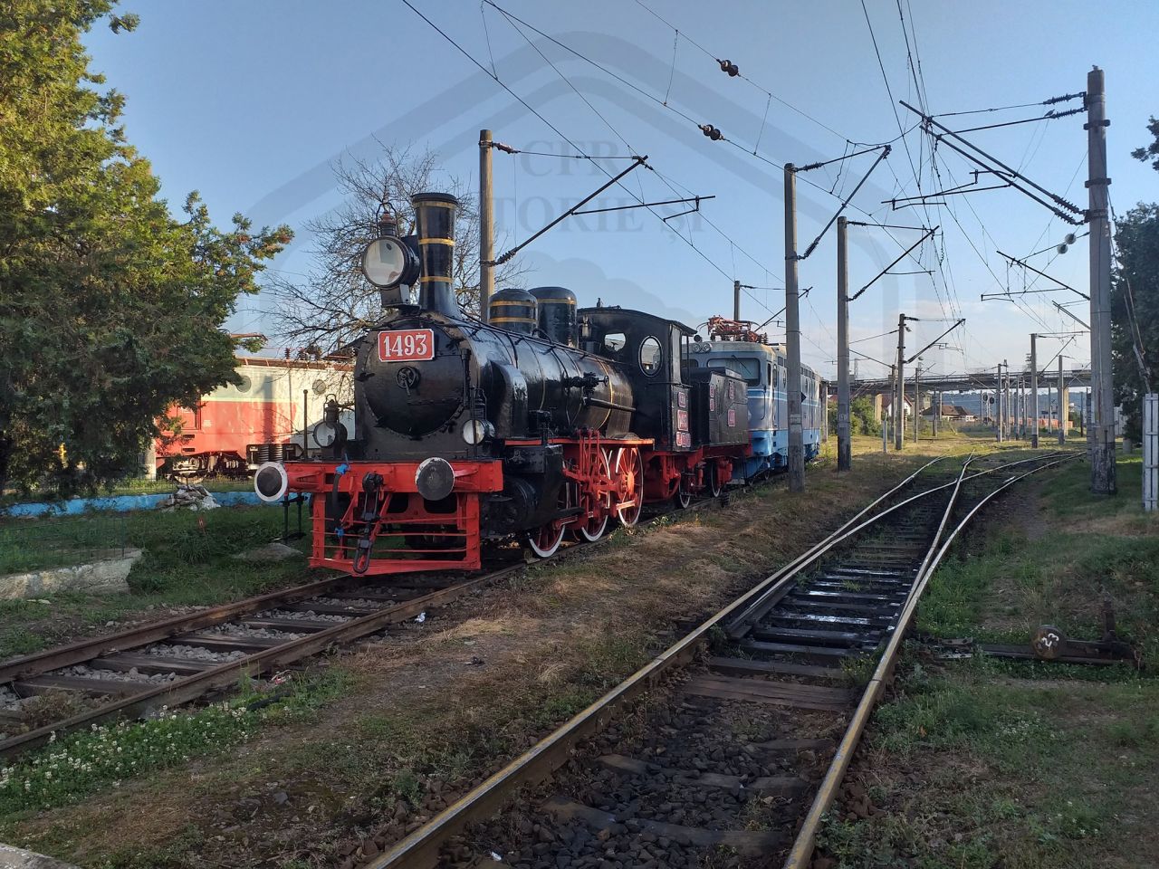 Locomotivă de epocă din județul Cluj