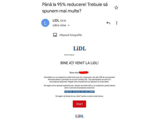AVERTISMENT pentru clienți
