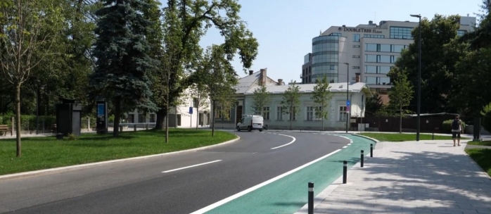 mulțumit de modernizarea din zona Parcului Central și de introducerea sensurilor unice: „E altă atmosferă