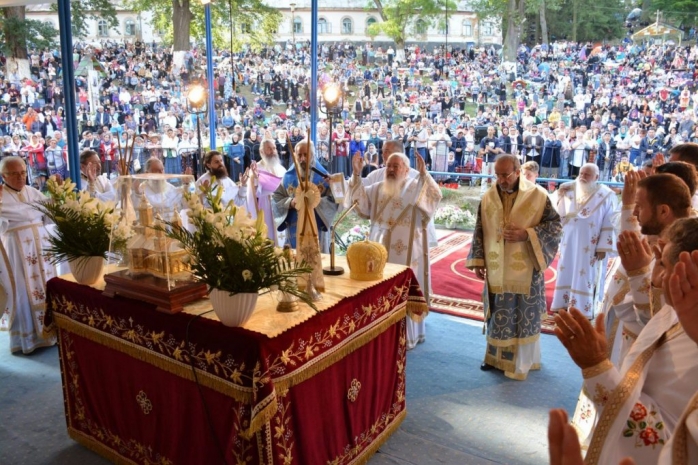la pelerinajul de Sfânta Maria.