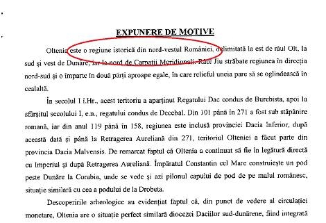 proiectul de lege care contine gafa