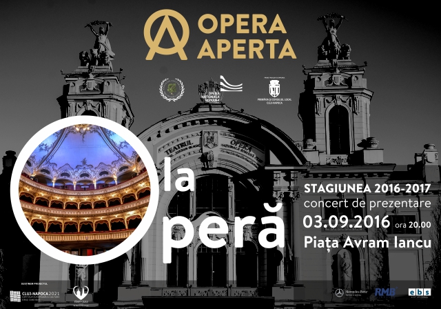 Opera Naţională Română din Cluj-Napoca  revine în stradă