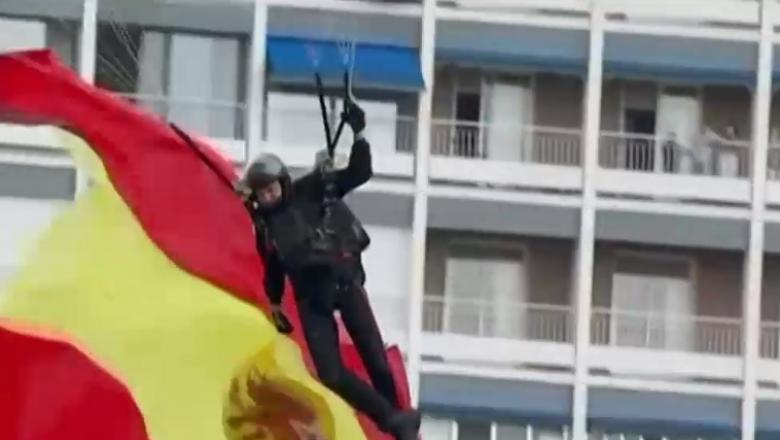 Aterizare ratată la parada de Ziua Națională a Spaniei