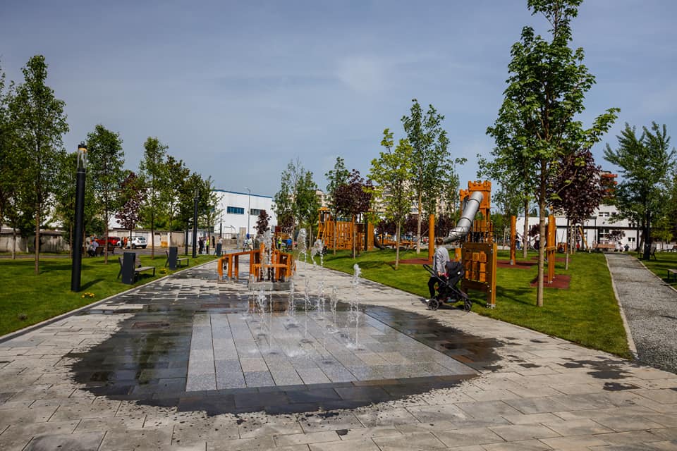 FOTO. Cum arată noul parc al clujenilor