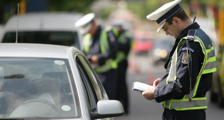 Poliţiştii clujeni i-au “taxat” pe vitezomani