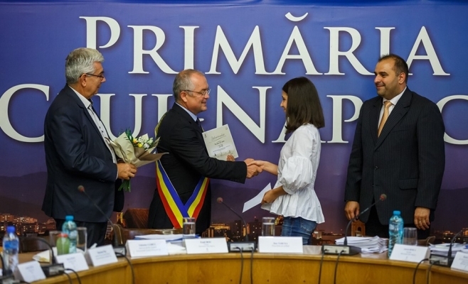 premiați și anul acesta de Primărie. Boc: „Investiția în educație
