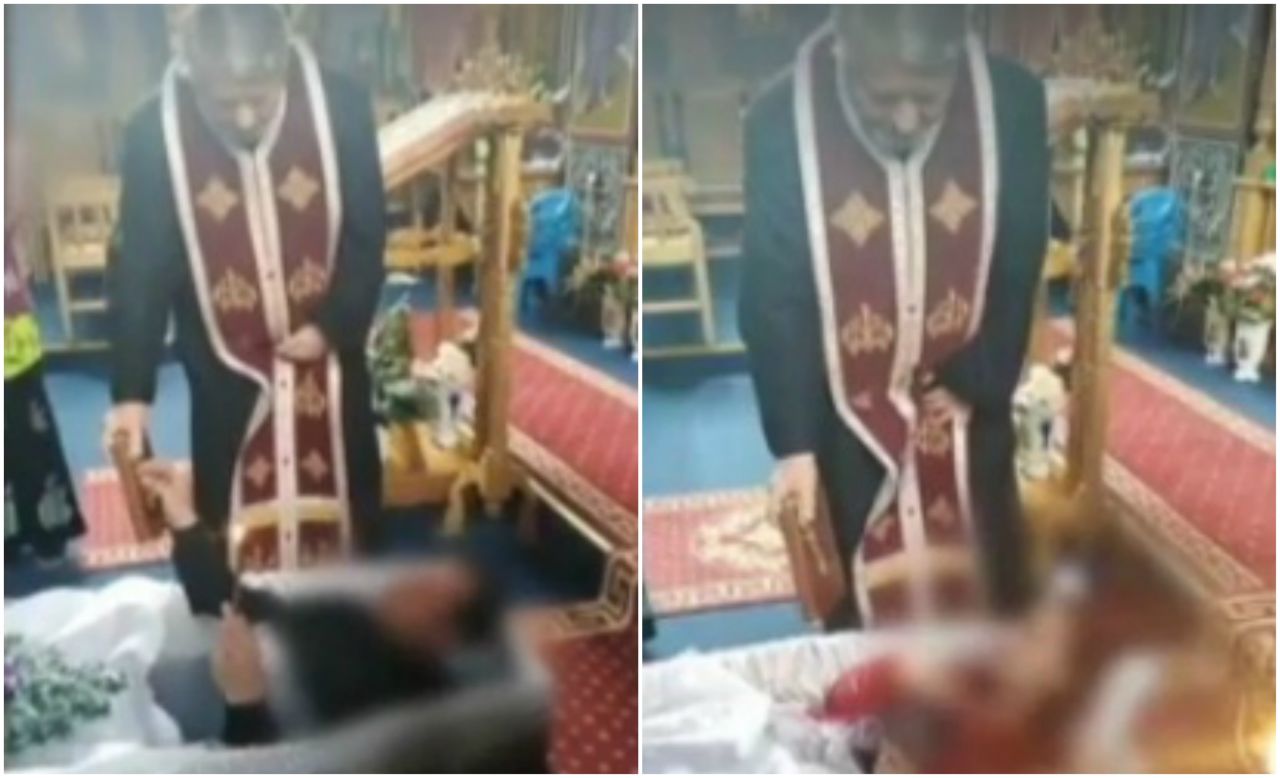 Preotul din Huedin care a pus romii să jure în sicriu