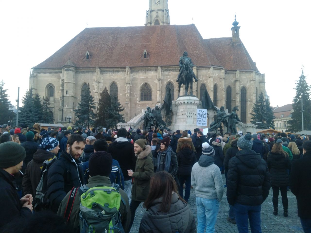 Clujenii au ieşit din nou în stradă