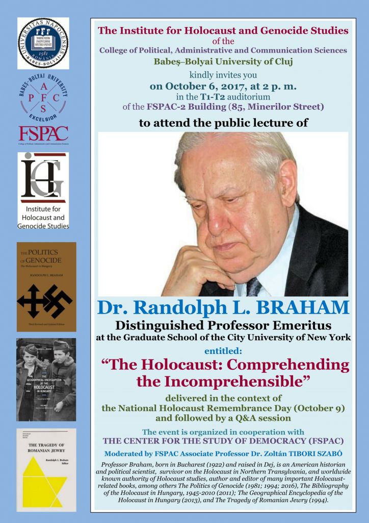 Prelegeri americane pe tema Holocaustului