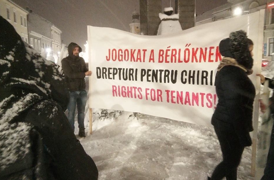 Clujenii ies în stradă din cauza chiriilor prea mari: „Nu pomană se așteaptă!”