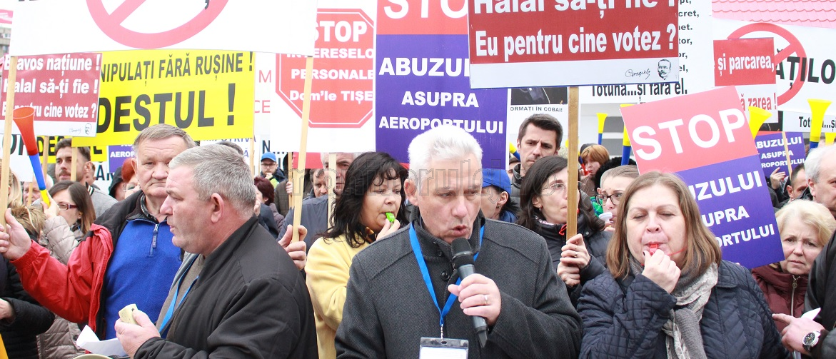 Sindicaliștii Aeroportului Internațional „Avram Iancu” au făcut
