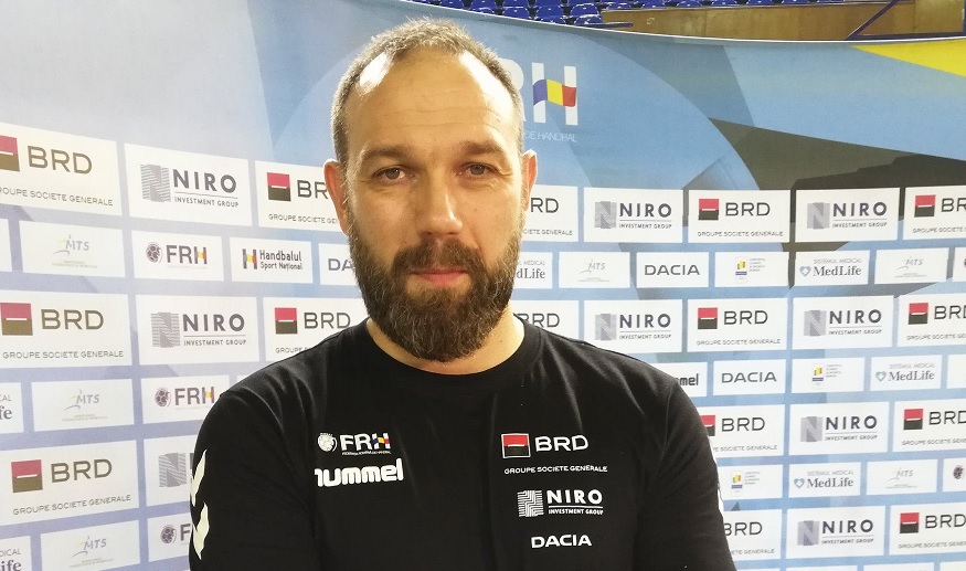 Clujeanul Rareş Fortuneanu a început munca la naţionala masculină de handbal a României „acasă”