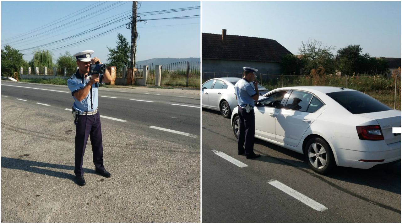Razie a polițiștilor clujeni: sute de persoane legitimate