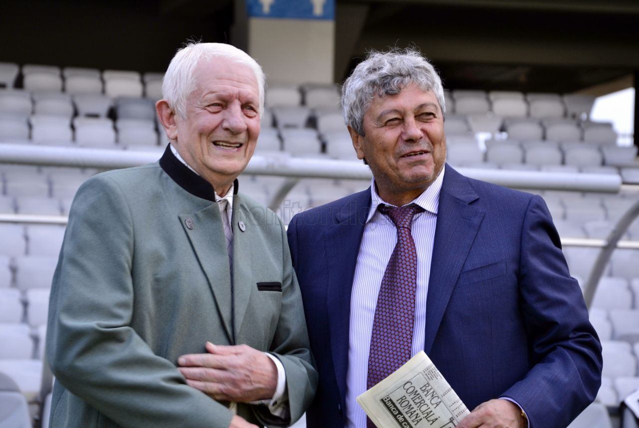 Remus Câmpeanu și Mircea Lucescu