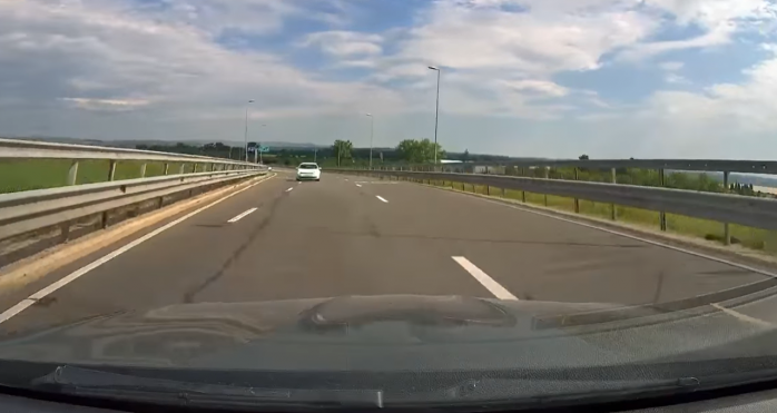 pe A3 lângă Turda