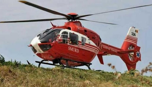 înghițiți de un mal de pământ în județul Cluj. Echipajele SMURD au intervenit cu un elicopter