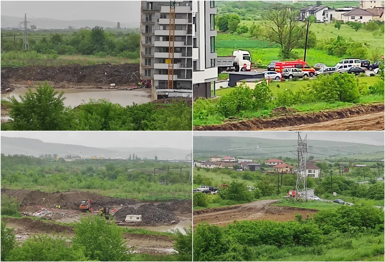 transformat în lac în Sopor! ISU Cluj a intervenit